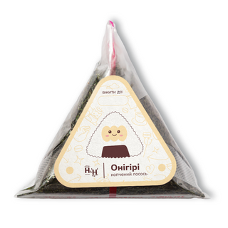 Онігірі копчений лосось