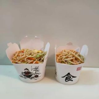 Tallarines Con Huevo Y Verduras