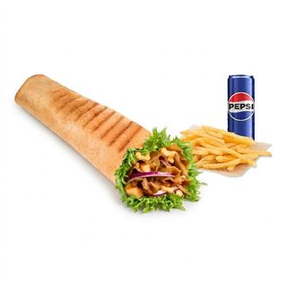 Zahir Rollo Special, frytki, napój 0,33l