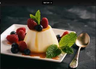 Panna Cotta ai Frutti di Bosco