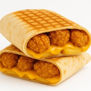 5. Chicken Popcorn Tacos