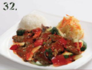 Wołowina w sosie pikantnym