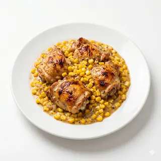 Pollo Con Maíz