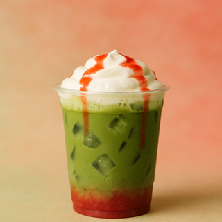Strawberry Iced Matcha