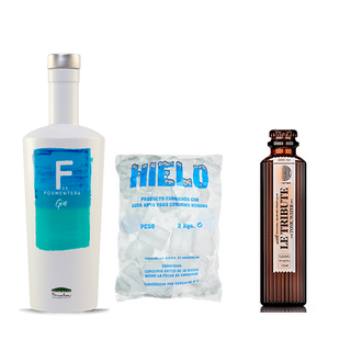 Pack F. De Formentera (Ginebra f.de formentera+Hielo+Tonica le tribute 200ml)