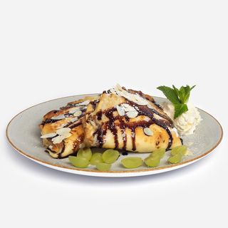 Naleśniki z serkiem waniliowym