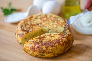 Tortilla de cebolla