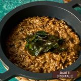 Risotto Con Ragout Al Vermut Rosso