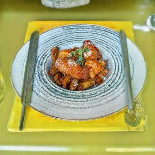 Pui in panko cu cartofi prajiti