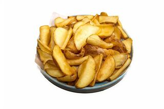 Patate fritte con buccia