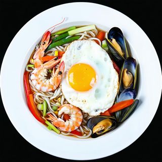 Spaghetti di riso kaisen