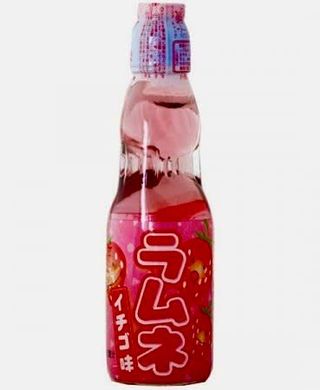 325. Refresco Japonés Ramune Fresa (200 ml.)