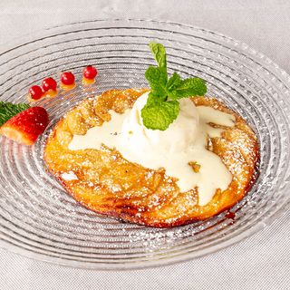 Tarta Fina De Manzana Hecha Al Momento