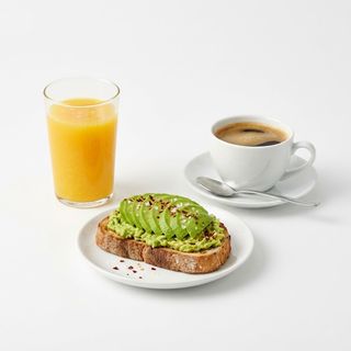 Menú Tosta Aguacate
