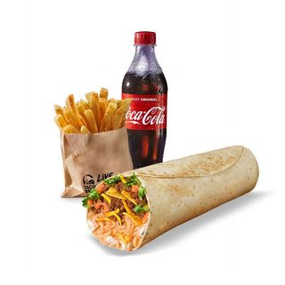 Meniu Burrito Creamy Jalapeño (produs picant)