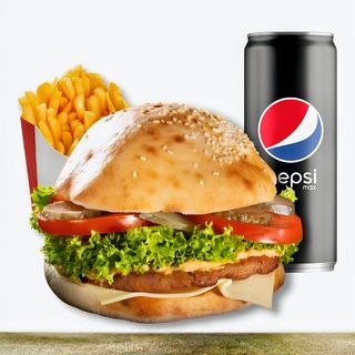 Meniu dabo cheeseburger de pui