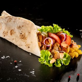 Meniu Kebab de pui la lipie