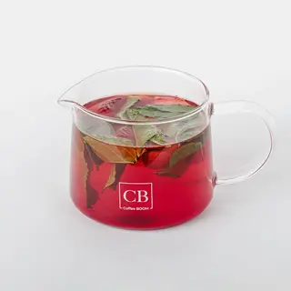 Чай с клубникой и мятой