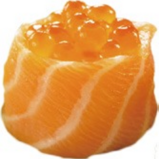 88.gunkan salmon tobiko(2uds)