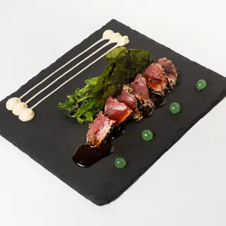 Tataki de Atún Rojo  de la casa Balfegó