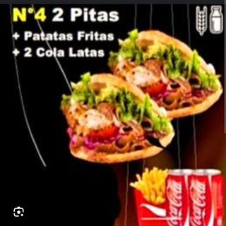 Menú para 2 personas ( Pitas )