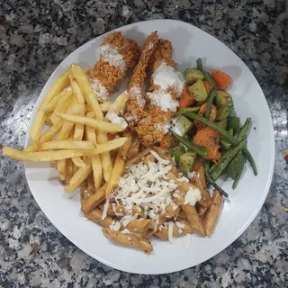 Plat Chicken Sauce Champignon