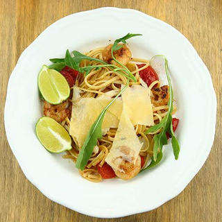 პასტა კრევეტებით