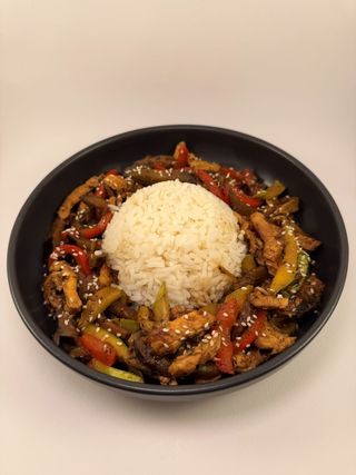 Teriaky rice bowl