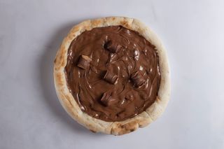 Pizza Nutella e Kinder Bueno