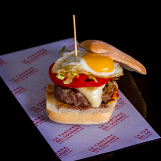 Mini hamburguesa gourmet