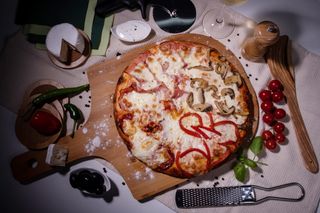 Pizza Quattro Stagione Family Ø52cm