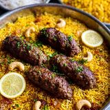 Beef Kebab Biryani