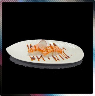 76. Nigiri De Salmón Flameado (2 Pzs.)