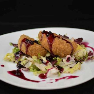 Brânză Camembert pane cu cartofi dulci