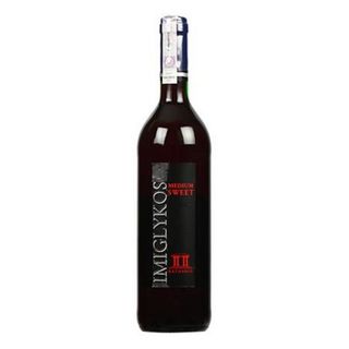 IMIGLYKOS CZERWONE GRECKIE PÓŁSŁODKIE 750ML