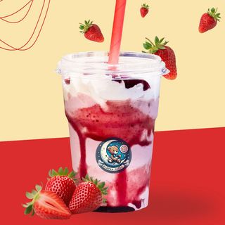 Milkshake jagoda kids menu 300 ml