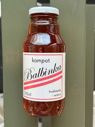 Kompot Balbinka truskawka-wiśnia 330 ml