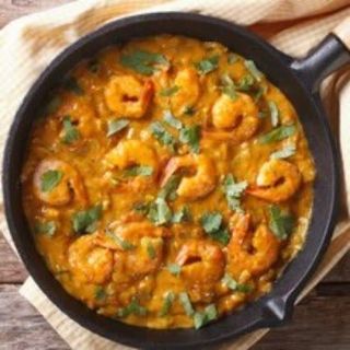 Langostinos Curry