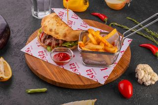 Гамбургер с говядиной