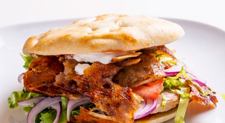 Döner ekmek panino döner kebab