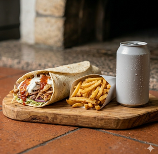 Menù piadina kebab