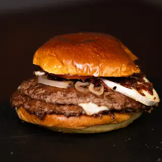 Hamburguesa Ce Ba Haber Una Smash / Doble Smash con cebolla y Doble de Queso