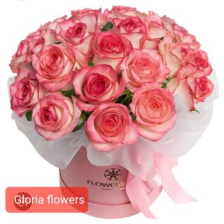 ვარდი ჯუმელია ყუთის კომპოზიცია (20ც)