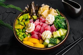 Poke bowl ton
