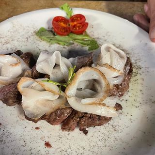 Tagliata di scottona 300 g, lardo di colonnata