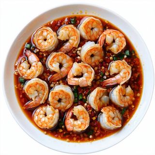 Gamberi saltati con salsa piccante