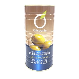 Aceitunas Rellenas De Anchoa Olispania (1kg)