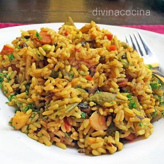 23. Arroz Al Estilo Singapur (Curry)
