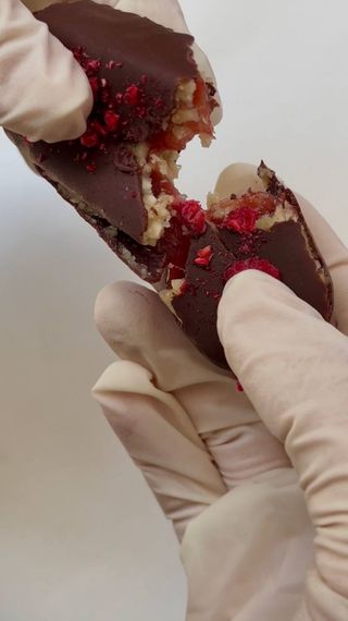 Kokos-karamela od maline