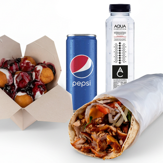 Meniu Shaorma cu Racoritoare si Desert